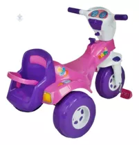 Triciclo Magic Toys Tico Tico Baby Rosa E Violeta C/ Som