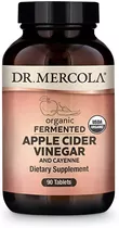 Dr. Mercola Apple Cider Vinegar- 90 Compr. Pérdida De Peso