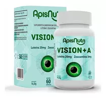 Suplemento Em Cápsulas Apisnutri Encapsulado Vision + A Minerais/vitaminas Sabor Natural Em Pote De 200g 60 Un