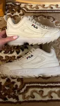 Fila Disruptor Originales Blancas Talle 36 Envio Gratis