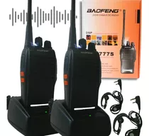 Kit Par 2 Radio Comunicador 777 Profissional Ht 16 Canais