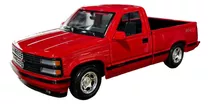 Miniatura Carro Chevrolet Silverado 454 Ss 1993 Escala 1/24