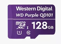 Memoria Microsd Western Digital Purple 128gb Cam D Seguridad