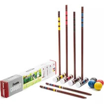 Juego De Croquet - Incluye Mazos De Madera De Croquet, ...