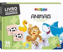 Jogo Da Memória Dos Animais, De © Todolivro Ltda.. Editora Todolivro Distribuidora Ltda., Capa Dura Em Português, 2021