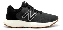 Zapatillas New Balance 520 Color Negro/blanco/marrón - Adulto 34 Ar