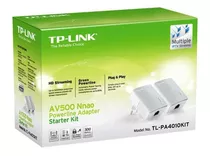 Tp-link Tl-pa4010 Starter Kit Powerline Ethernet 500mbps