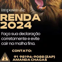Imposto De Renda Pessoa Física 2024.