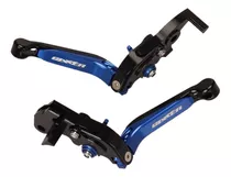 Manetas Para Suzuki Gixxer 150 250 Naked/sf, Azul Con Negro