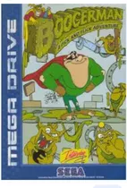Casette Video Juego Boogerman Para Sega Genesis Mega Drive 