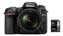  Nikon Kit D7500 + Lente 18-140mm Ed Vr + Tarjeta 64gb