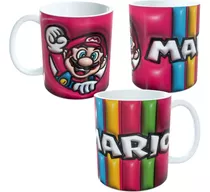 Taza Plastica Sublimada- Mario Bross Infladas   Cumpleaños 