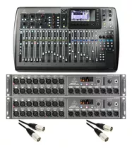   Behringer X32 Digital Mixer And Dual S16 Stage Box Bundle