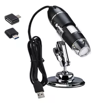 Microscopio Electronico 1600x Usb Con Luz Led Graduable