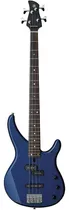 Bajo Yamaha Trbx174 Dbm Dark Blue Metallic Con Funda