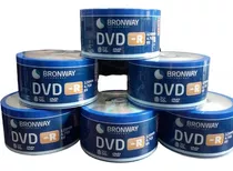 Dvd Bronway Estampados 8x 4.7gb 120 Min. Bulk Cerrado X 50