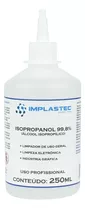 Álcool Isopropílico 250ml Isopropanol Implastec - Cmc / 36