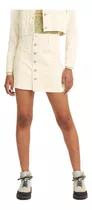 Falda Mujer A-line Mini Blanco Levis A0978-0002