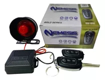 Alarma Nemesis Gs-210 Con 2 Llaves Tipo Navaja Universal