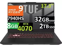 Asus Tuf A15 15.6'' Ryzen 9-7940hs 32gb 2tb Ssd Rtx4070 8gb