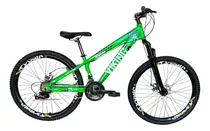 Bicicleta Aro 26 Vikingx Tuff Bike 21v Suspensão Freio Disco