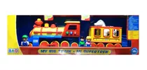 Mi Súper Tren Infantil Sonido Educativo Trilingüe Bao Toys