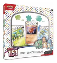 Box Pokémon 151 Iniciais De Kanto Poster Collection