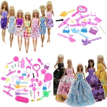Frete Grátis - Acessórios Para Boneca Barbie + De 60 Itens