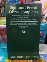 Obras Completas Tomo 11 - Freud - Amorrortu - Nuevo - Devoto