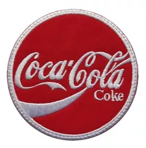 Parche Bordado Coca-cola, Logo Bordado Gaseosa Cocacola Coke