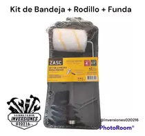 Kit De Bandeja + Rodillo + Camisa 4  Marca Zasc 
