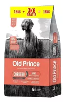 Old Prince Novel Cordero/arroz Md/gde X 15 Kg + 3 Kg Regalo