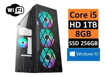 Computador Desktop Core I5 Hd 1tb Ssd 256gb 8gb Ram + Wifi