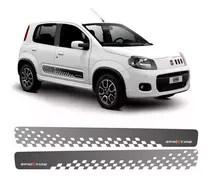 Kit Faixas/adesivos Fiat Uno Sporting 2013 2014 Cor Outro