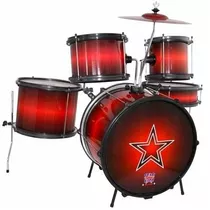 Bateria Acústica Infantil Star Kids 44000v Luen Promoção