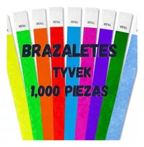 1000 Pulseras Brazaletes Tyvek - Eventos Hoteles Shows 