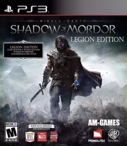 Shadow Of Mordor Legion Edition ~ Videojuego Ps3 Español