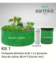 Earthkit - Kit 1 - Composta Y Cultiva Fácil 