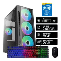 Pc Gamer Barato Intel I5 8gb Ssd 240gb Placa De Vídeo