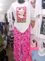 Pijama Navideña Dama Exclusivo Tela Peluche/ Microdurazno 