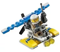 Avião Aquático Lego City Police 30359