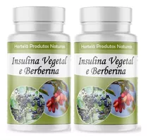 Berberina Natural + Insulina Vegetal 120 Cápsulas 500mg