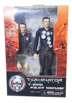 T-1000 Police Disguise - Exterminador Do Futuro Gênesis Neca