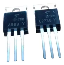 Transistor Par 2sa968 2sc2238 (4 Pares) A968 C2238 Casado