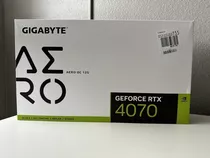 Gigabyte | Nvidia Geforce Rtx 4070 Aero | 12gb Gddr6x Graph