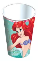 Vaso Desechable La Sirenita Kiwisirenita (pq C/6pz. De 9oz.)