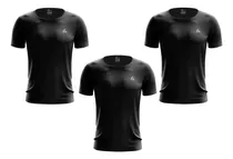 Pack X3 Remera Camiseta Deportiva Hombre Gdo Fit Running