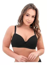 Kit 2 Sutiã Plus Size Reforçado Cores Lisas Soutien Bojão