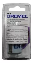 Dremel 412 - 36 Discos De Lijar (220 Granos)