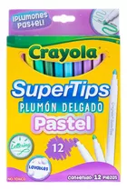 Crayola Super Tips Colores Pastel Marcadores